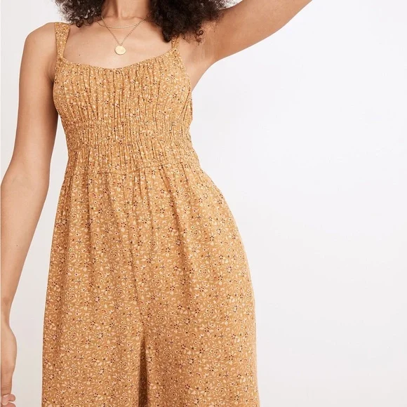 Madewell Sophia floral wide-leg jumpsuit - Picture 2 of 7